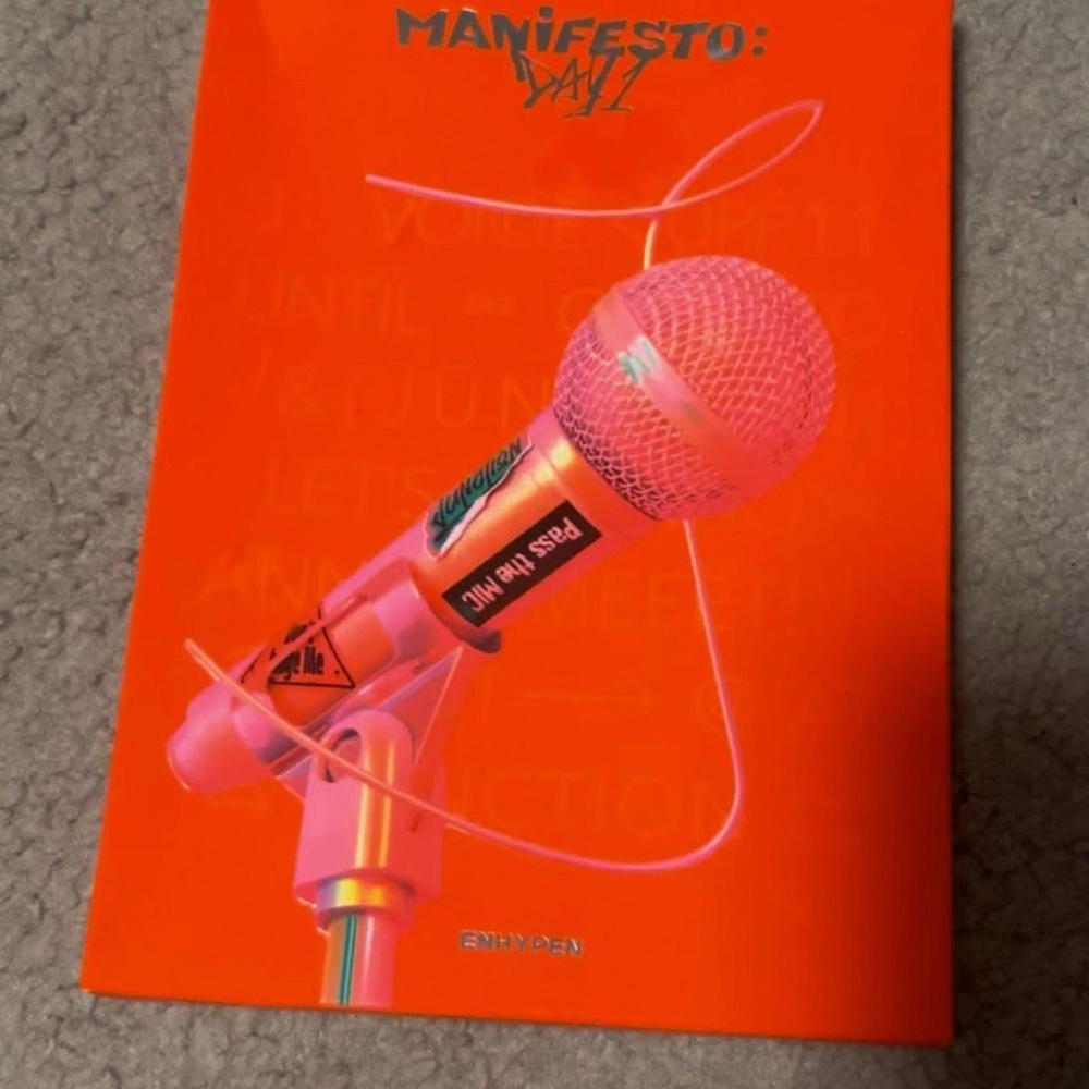 Pink Microphone Party Prop